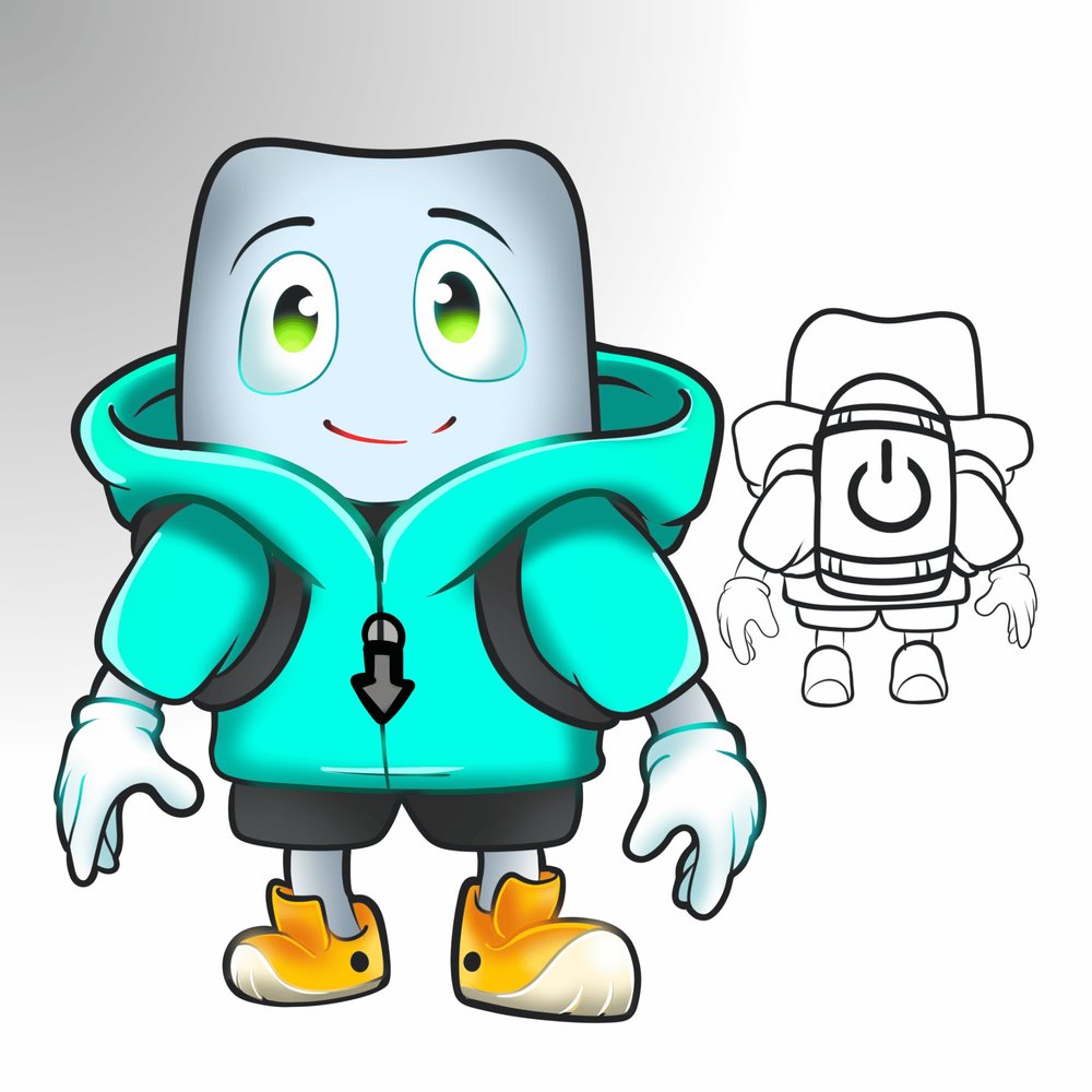 Backspace Boy illustration